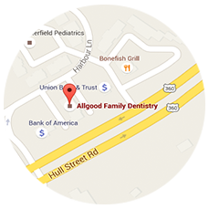 Directions to Allgood Family Dentistry